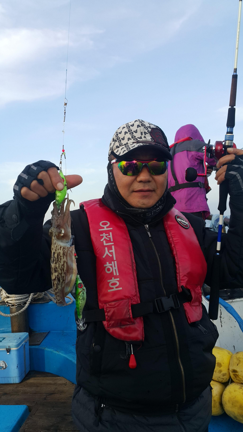 10월25일 오천서해호 쭈꾸미 조황입니다